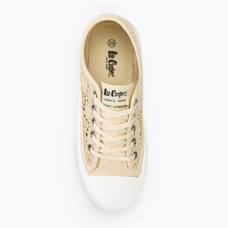 Trampki damskie Lee Cooper LCW-23-44-1620 beige 5