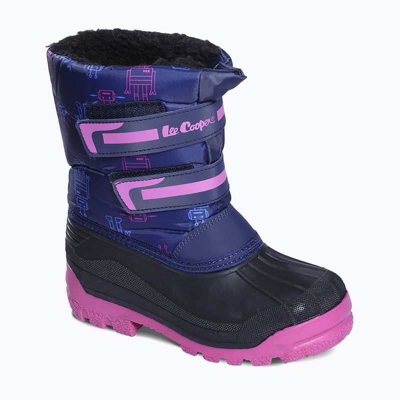 Śniegowce dziecięce Lee Cooper LCJ-23-44-2007 navy/fuchsia 7