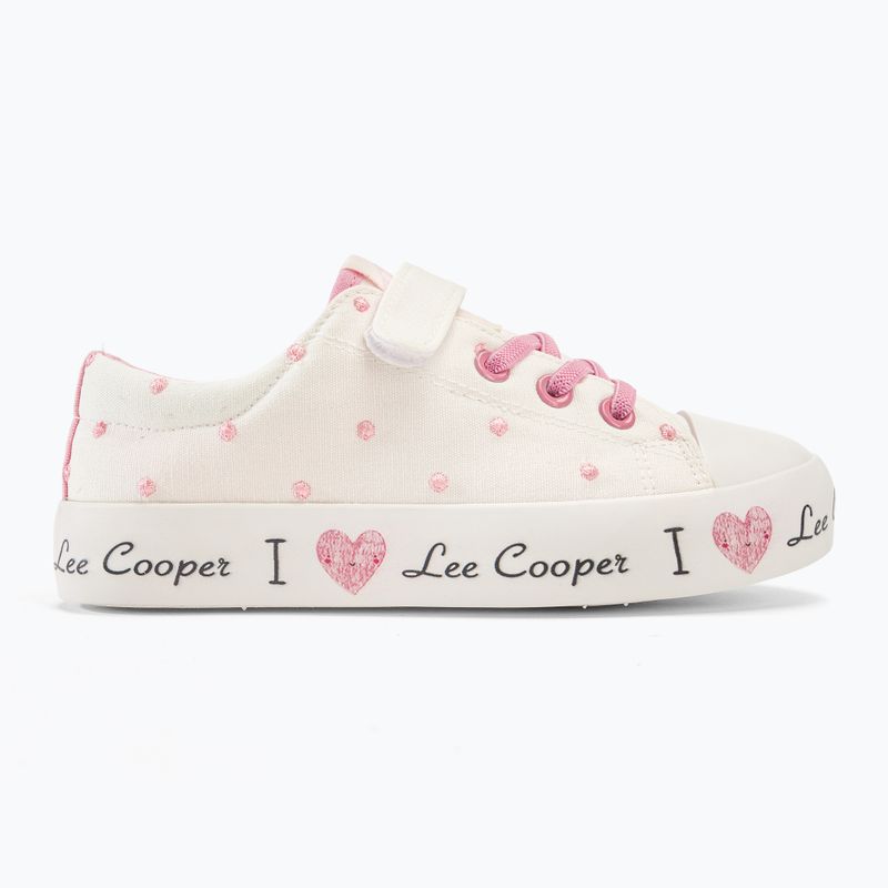 Trampki dziecięce Lee Cooper LCW-24-02-2159 white 2