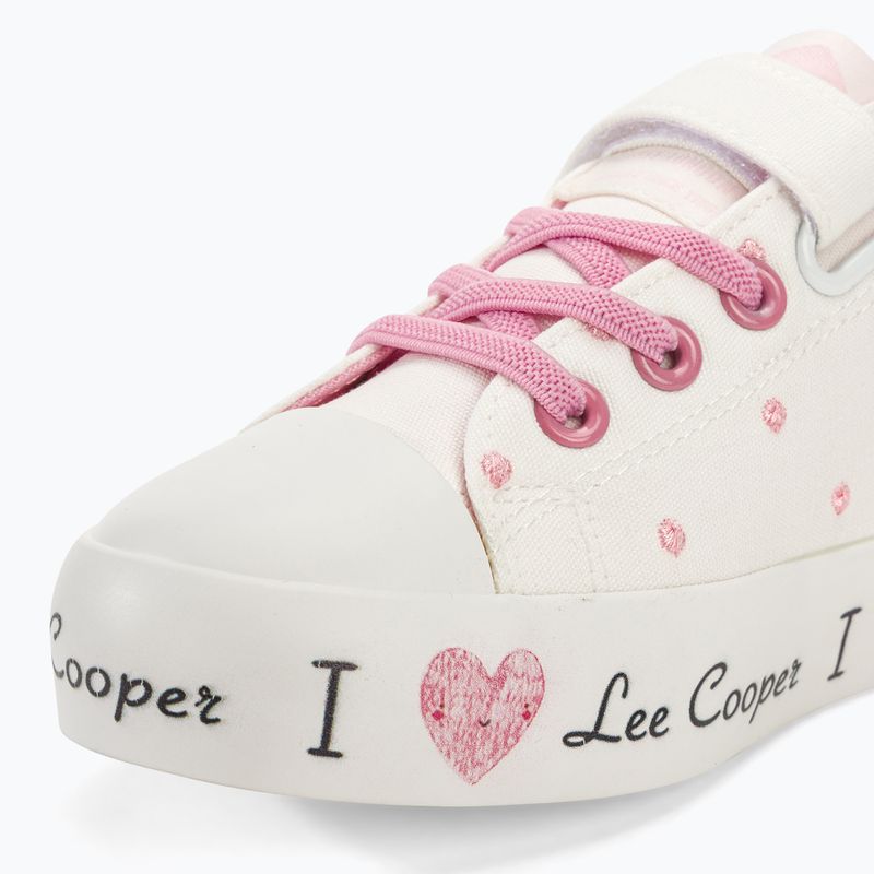 Trampki dziecięce Lee Cooper LCW-24-02-2159 white 7