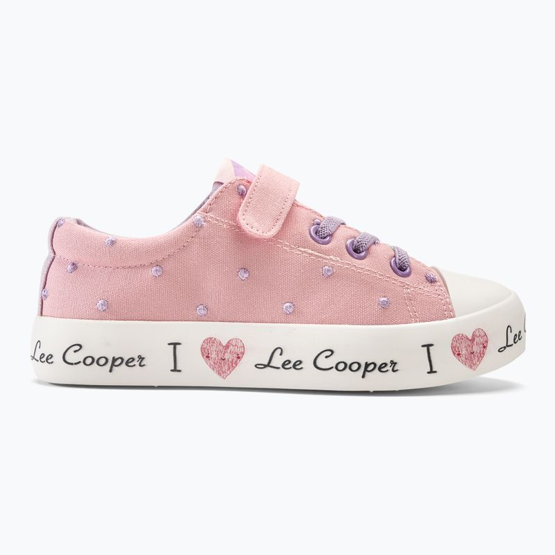 Trampki dziecięce Lee Cooper LCW-24-02-2160 pink 2