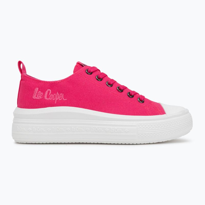 Buty damskie Lee Cooper LCW-25-44-3213LA fuchsia 2