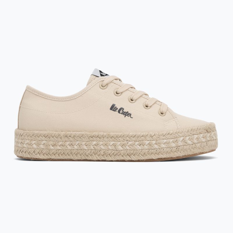 Espadryle damskie Lee Cooper LCW-25-44-3215LA beige 2