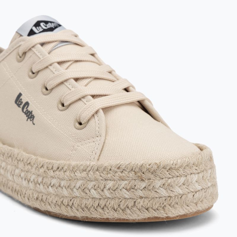 Espadryle damskie Lee Cooper LCW-25-44-3215LA beige 7