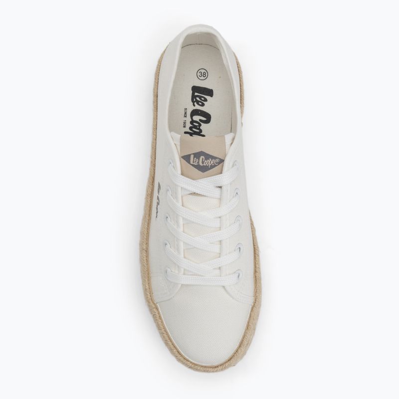 Espadryle damskie Lee Cooper LCW-25-44-3217LA white 5