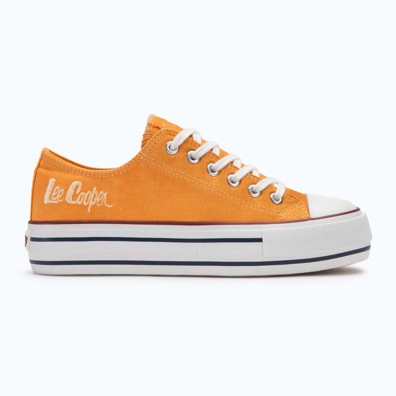 Trampki damskie Lee Cooper LCW-24-31-2216LA orange 3