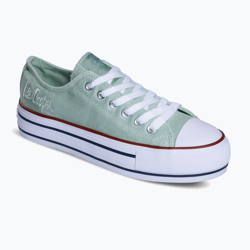 Trampki damskie Lee Cooper LCW-24-31-2217LA mint green 9