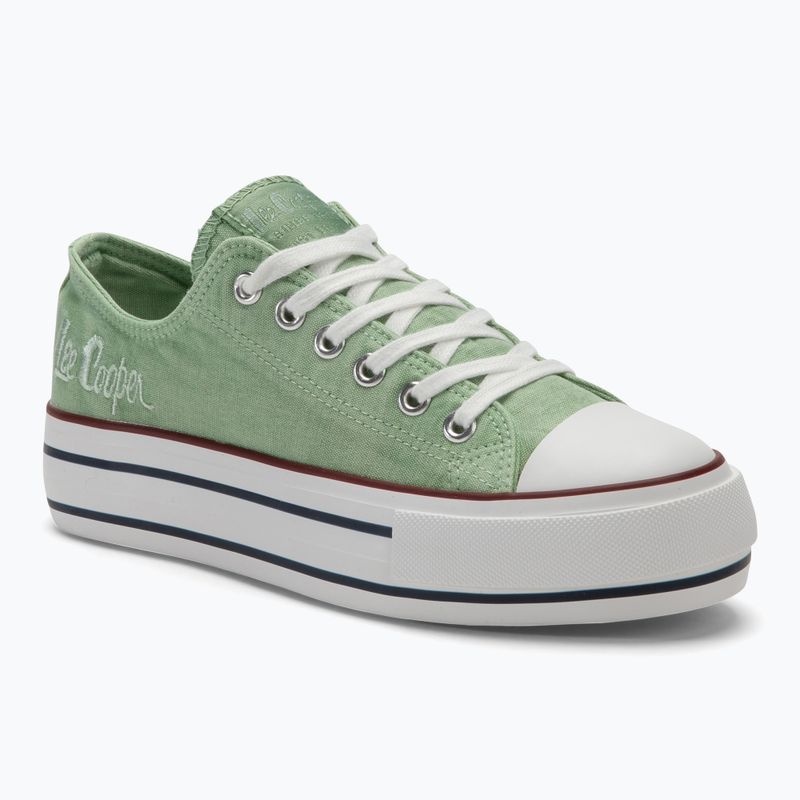 Trampki damskie Lee Cooper LCW-24-31-2217LA mint green