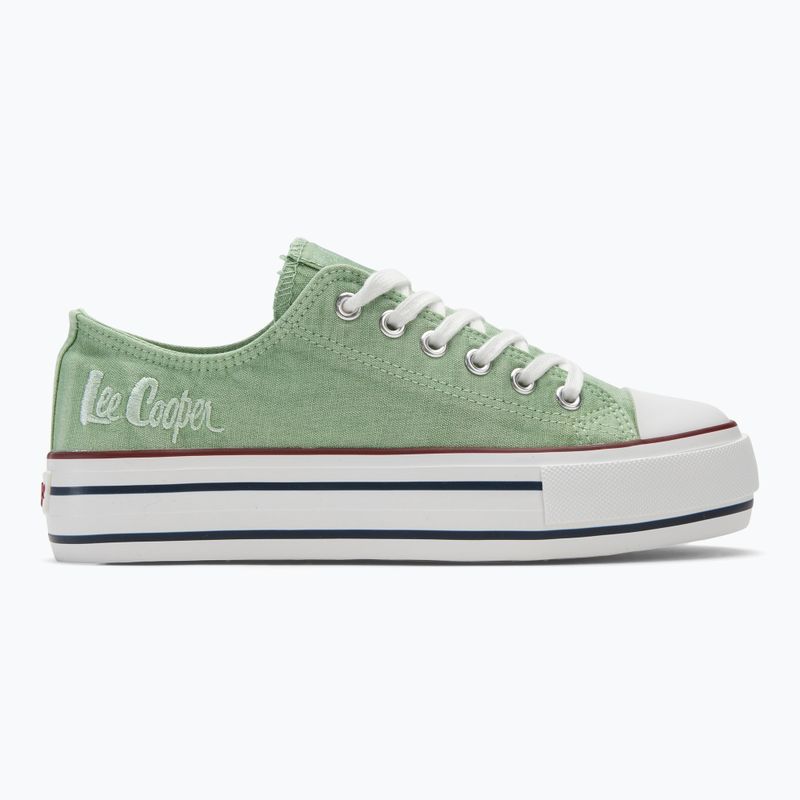 Trampki damskie Lee Cooper LCW-24-31-2217LA mint green 3