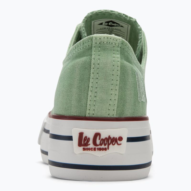 Trampki damskie Lee Cooper LCW-24-31-2217LA mint green 7