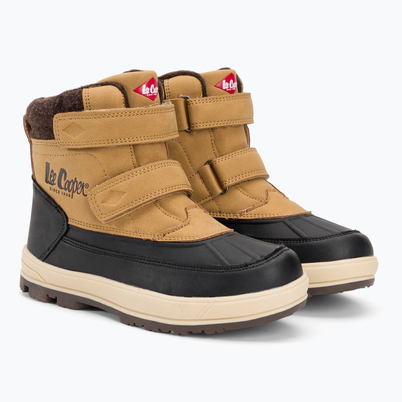 Śniegowce dziecięce Lee Cooper LCJ-23-01-2059 camel 4