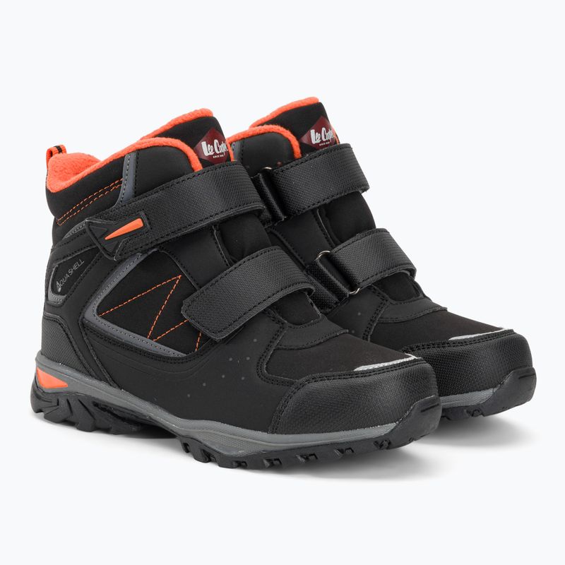Śniegowce dziecięce Lee Cooper LCJ-23-01-2060 black/orange 4