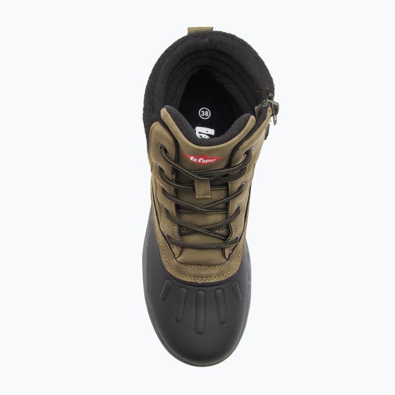 Śniegowce Lee Cooper LCJ-24-01-2967L khaki/black 5