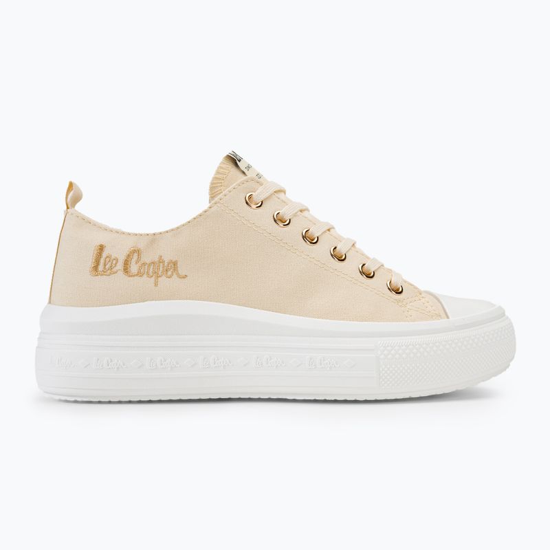 Trampki damskie Lee Cooper LCW-24-44-2464 beige 2