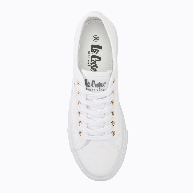 Trampki damskie Lee Cooper LCW-24-31-2725 white 5