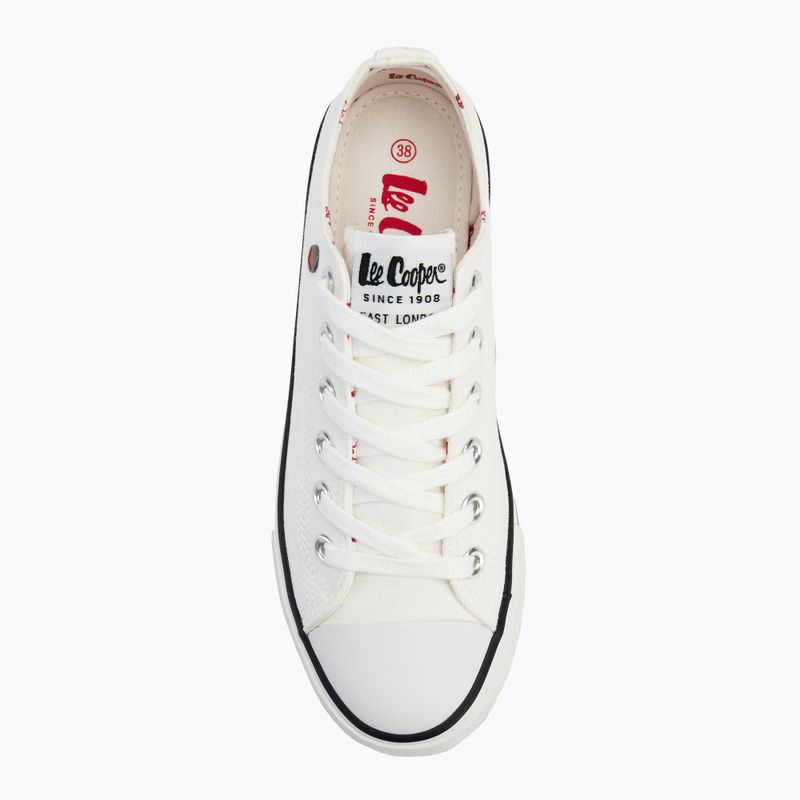 Trampki damskie Lee Cooper LCW-24-31-2741L white 5