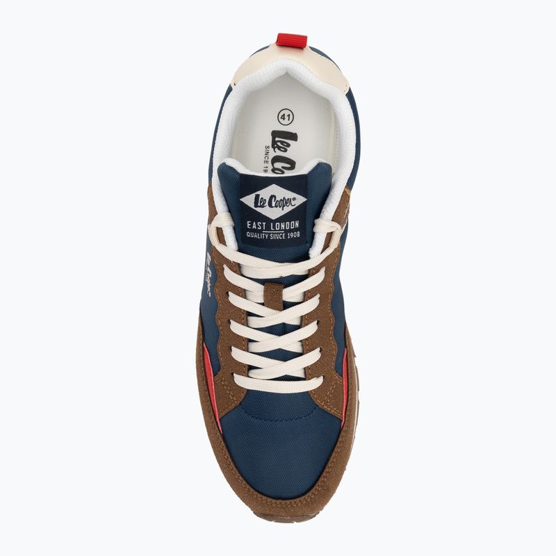 Buty męskie Lee Cooper LCW-25-03-3382MA brown/navy 5