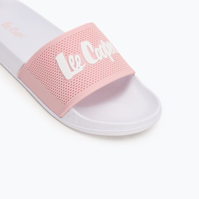 Klapki damskie Lee Cooper LCW-25-07-3520LA pink/white 7