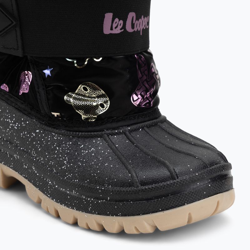 Śniegowce dziecięce Lee Cooper LCJ-25-10-3787K black/fushia 7