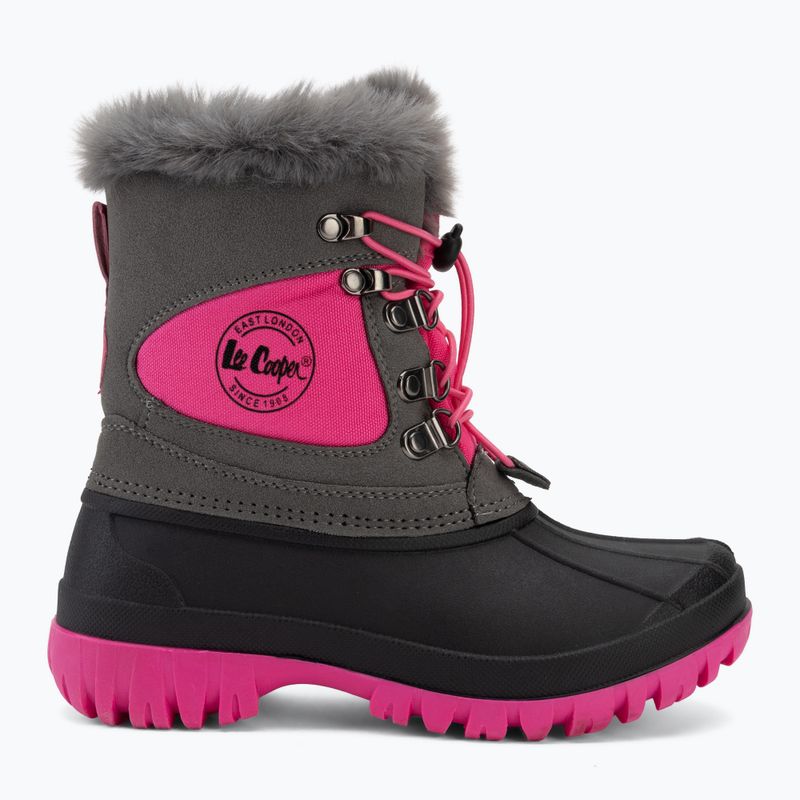 Śniegowce dziecięce Lee Cooper LCJ-26-44-4570K fuchsia 2