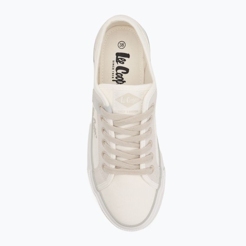 Trampki damskie Lee Cooper LCW-25-31-3479LA white 5