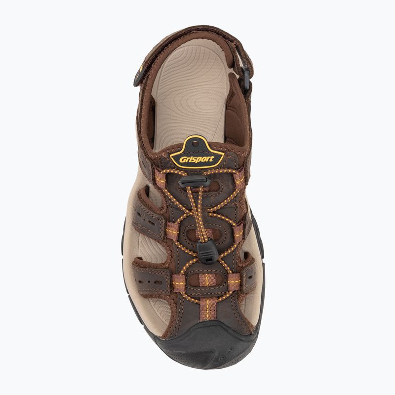 Sandały męskie Grisport 019028M brown 5