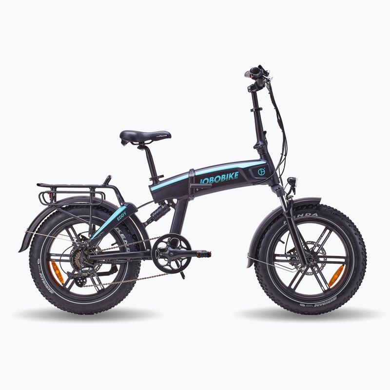 Rower elektryczny JOBOBIKE Eddy 48V 14Ah 672Wh czarny