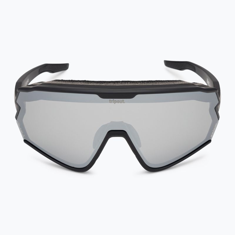 Okulary przeciwsłoneczne Tripout Infinity black/dark silver axiom 3