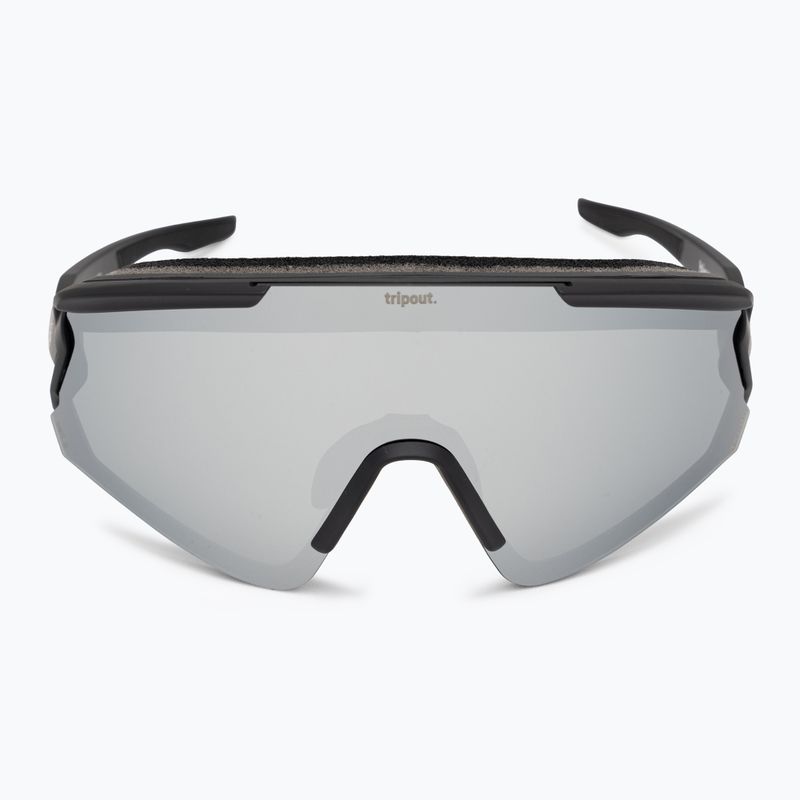 Okulary przeciwsłoneczne Tripout Eternity black/dark silver axiom 3