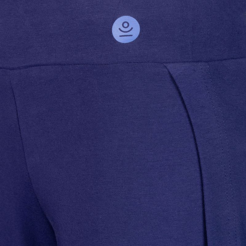 Spodnie do jogi Moonholi Crescent Open Sweatpants Midnight niebieskie 222 3