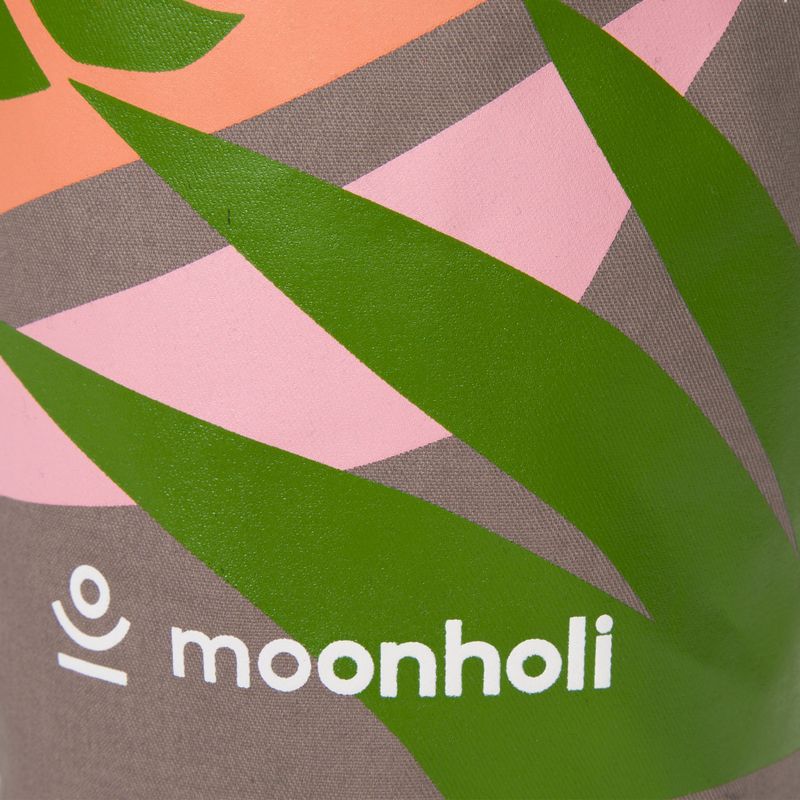 Torba na matę do jogi Moonholi Tropicana szara SKU-231 5