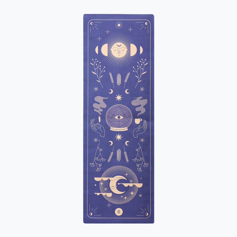 Mata do jogi podróżna Moonholi MAGIC TRAVEL 1,5 mm fioletowa SKU-117 2