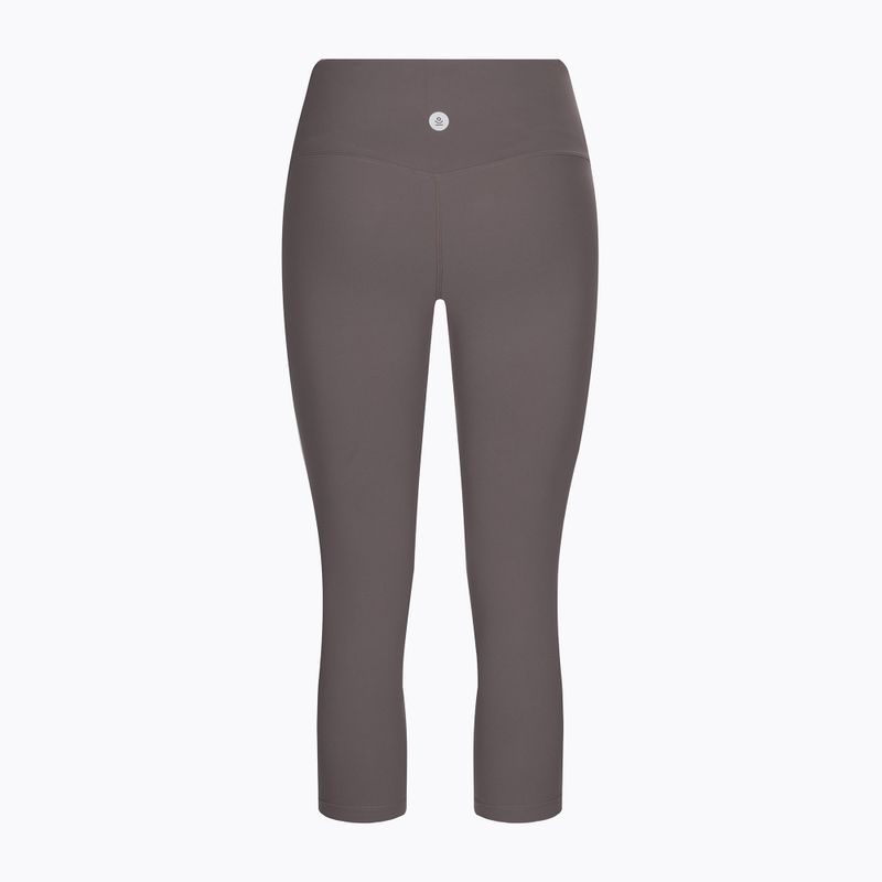 Legginsy do jogi damskie Moonholi Yoggings 7/8 beżowe 237 2