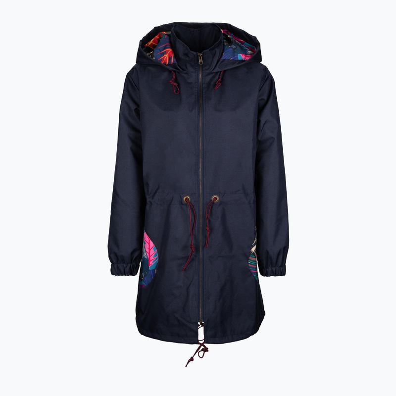 Kurtka przeciwdeszczowa damska Waikane Vibe Blue Zebra Parka