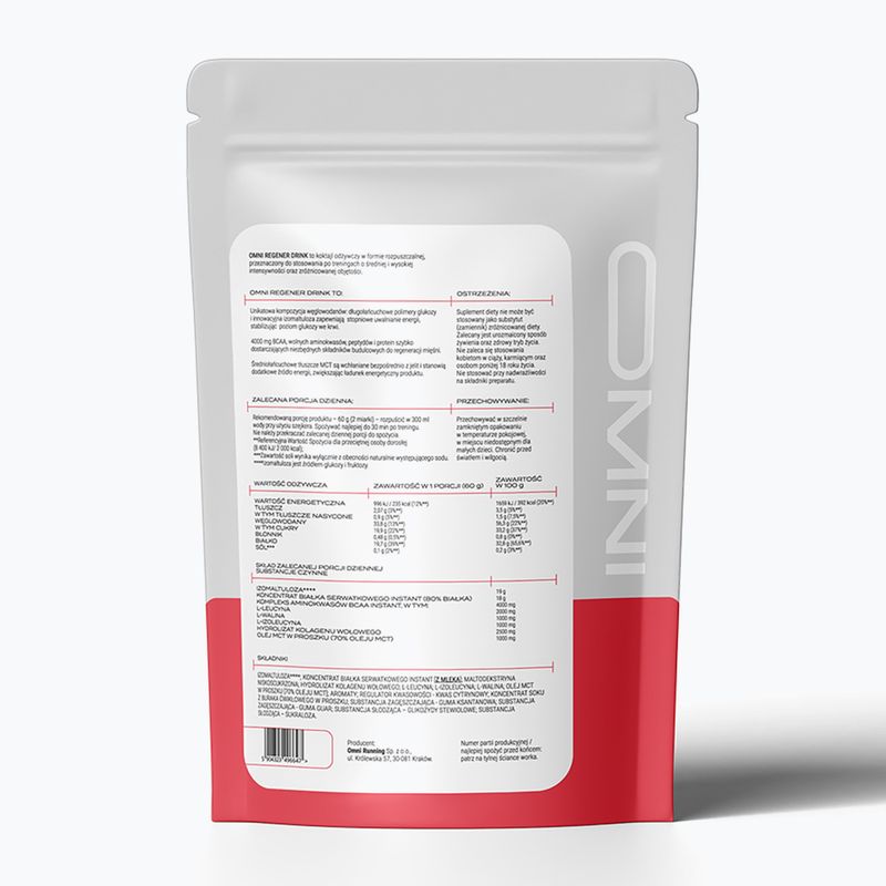 Napój regeneracyjny OMNI RUNNING Regener Drink 600 g 2