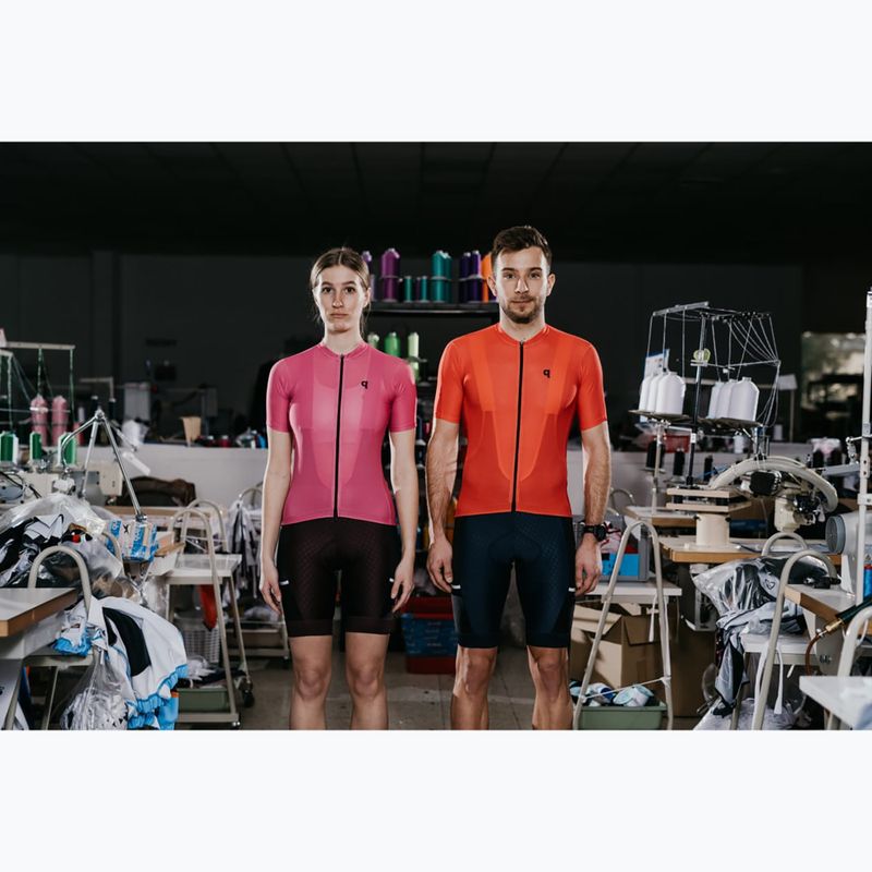 Koszulka rowerowa męska Quest Superfly orange 3