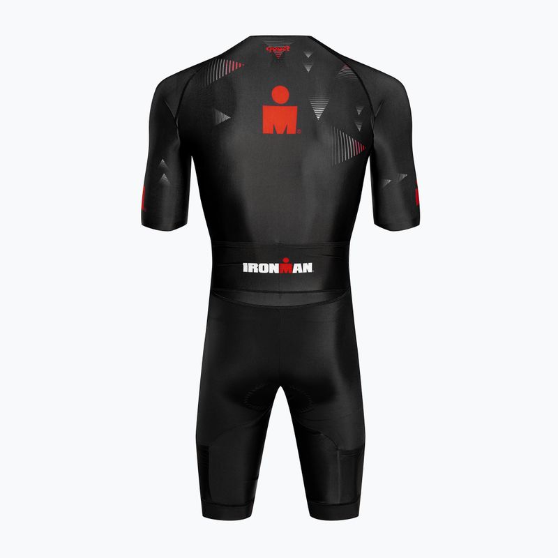 Kombinezon triathlonowy męski Quest IRONMAN® black 2