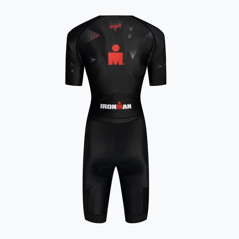 Kombinezon triathlonowy damski Quest IRONMAN® black 2