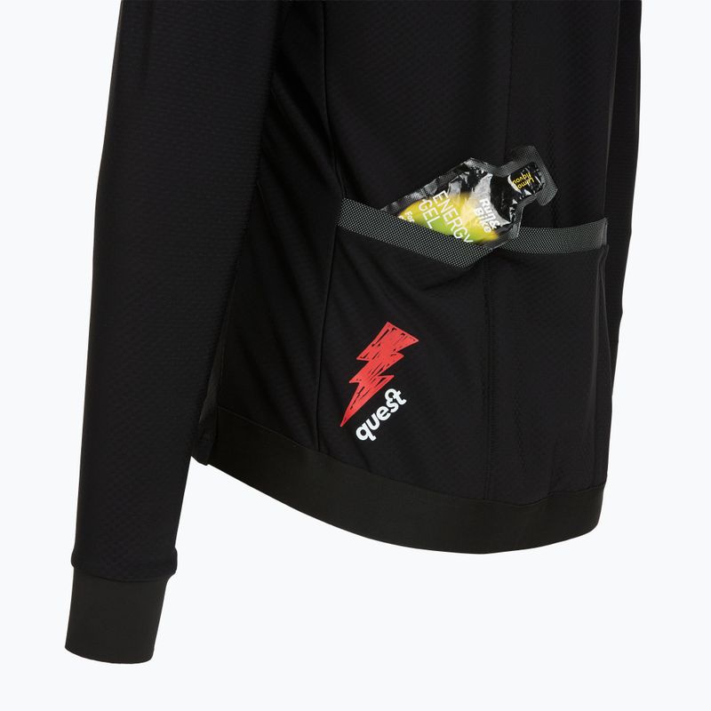 Bluza rowerowa męska Quest Pneumatic watch out 3