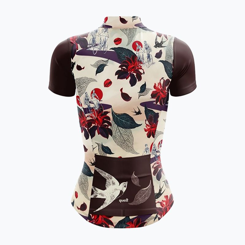 Koszulka rowerowa damska Quest Retro Bike 2