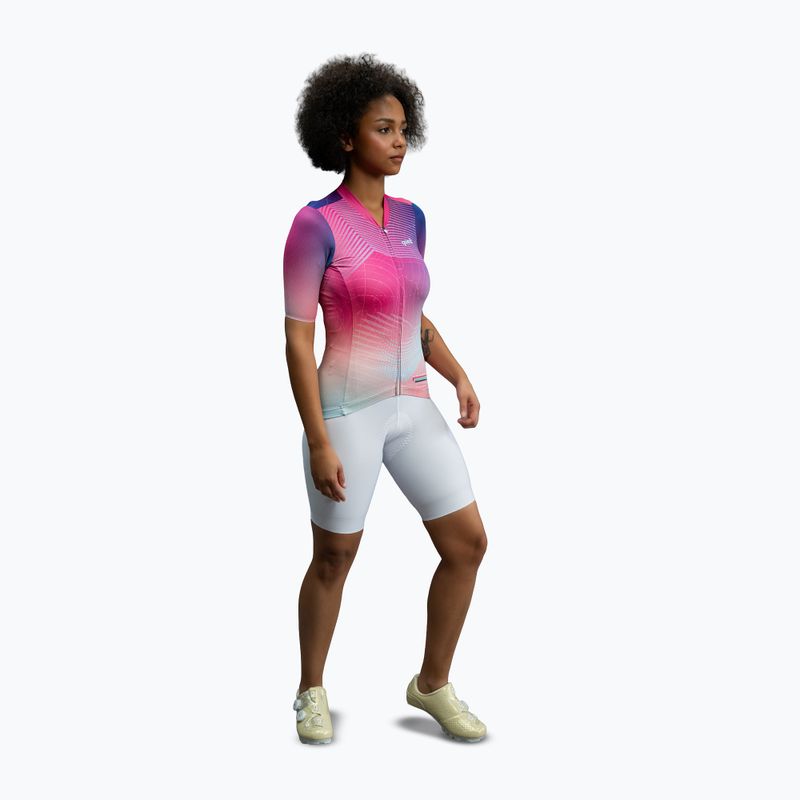 Koszulka rowerowa damska Quest Pink Wind W 2