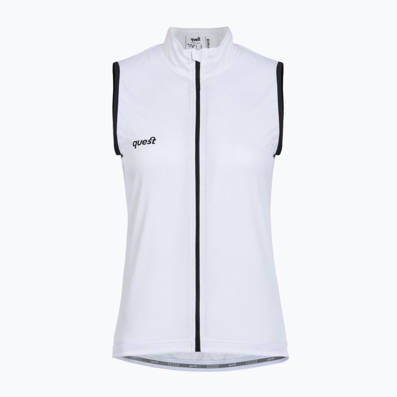 Kamizelka rowerowa damska Quest Summer white