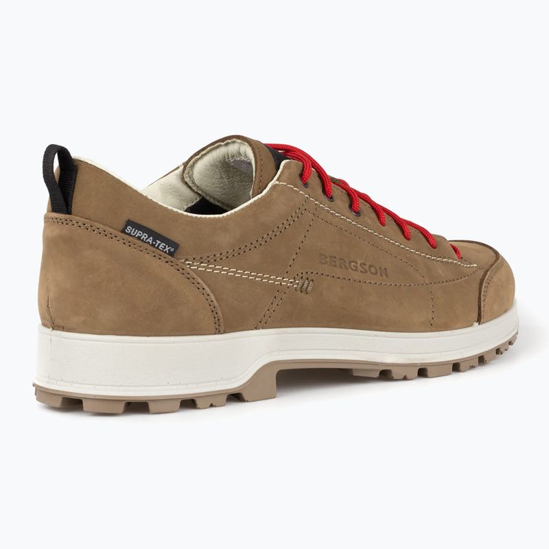 Buty turystyczne męskie BERGSON Gessi Low STX brown/ l.beige 10