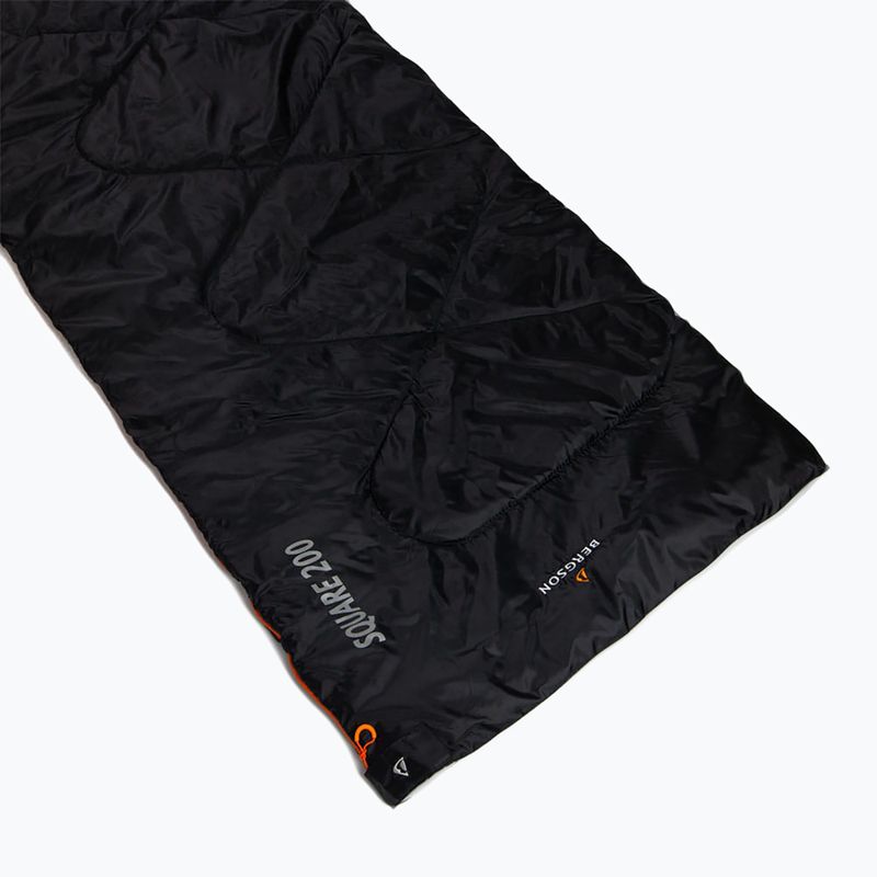 Śpiwór BERGSON Square 200 black 2
