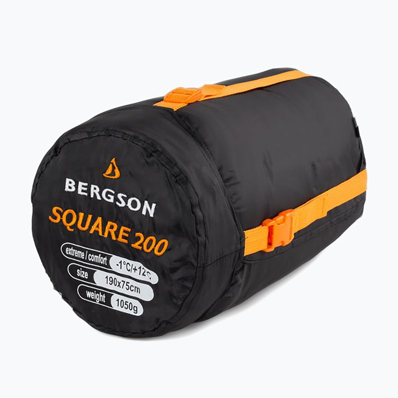 Śpiwór BERGSON Square 200 black 6