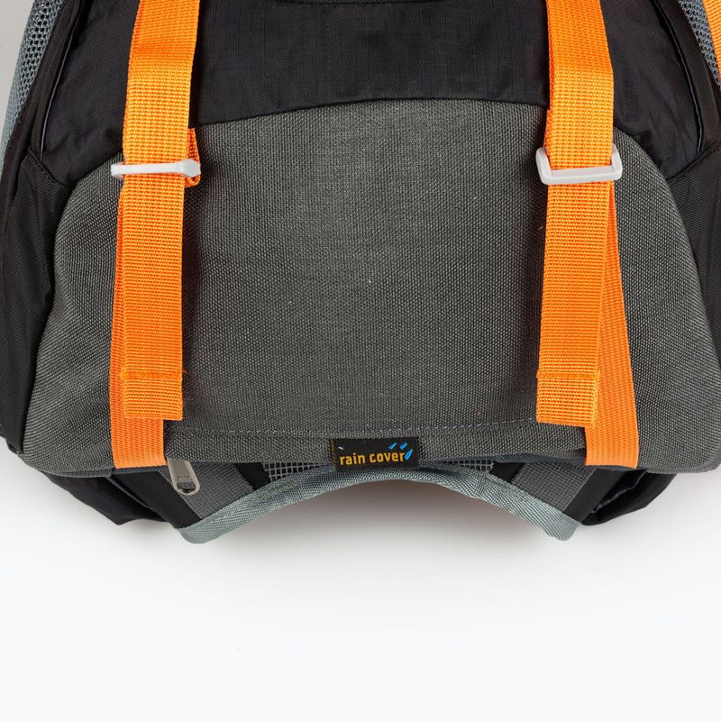 Plecak turystyczny BERGSON Tunnebo 35 l black/orange 8