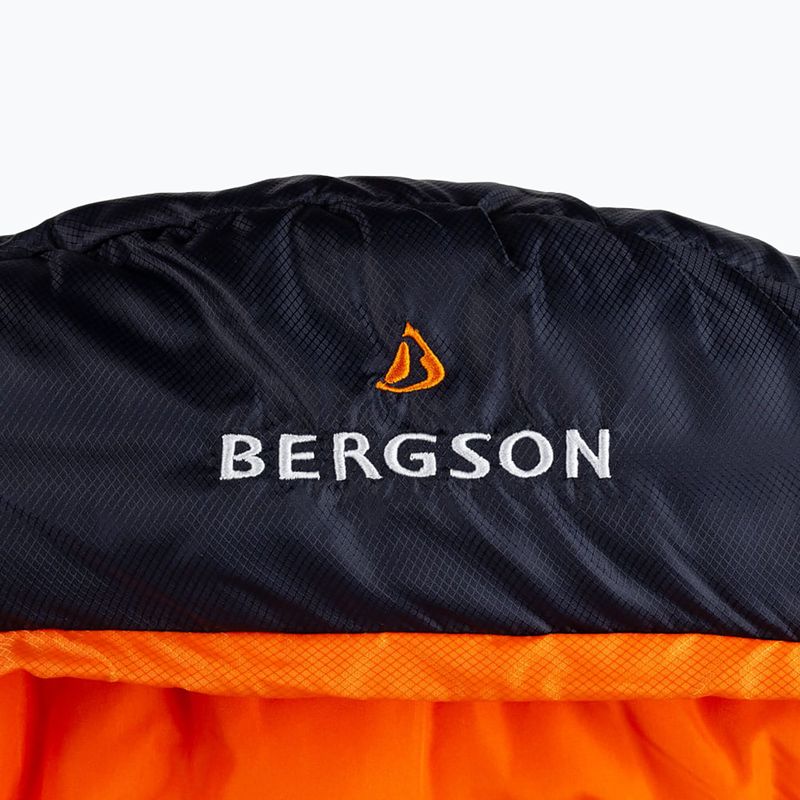 Śpiwór BERGSON Rocker 300 asphalt/navy 4