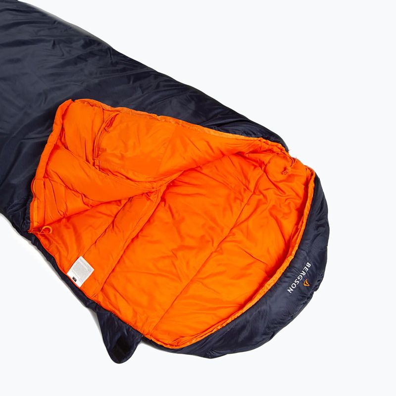 Śpiwór BERGSON Rocker 400 asphalt/navy 3