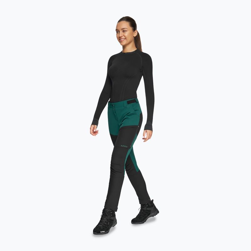 Spodnie trekkingowe damskie Alpinus Socompa zielone 2