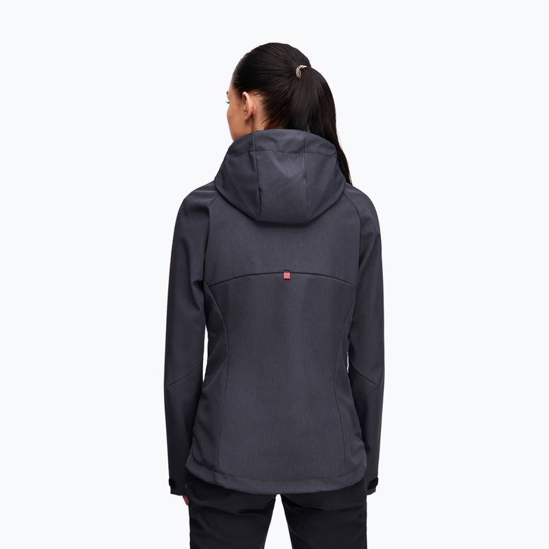 Kurtka softshell damska Alpinus Minthi grafitowy/czarny 2
